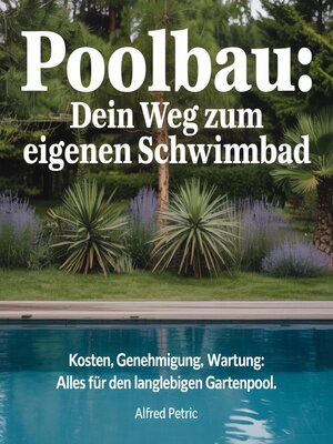 cover image of Poolbau--Dein Weg zum eigenen Schwimmbad